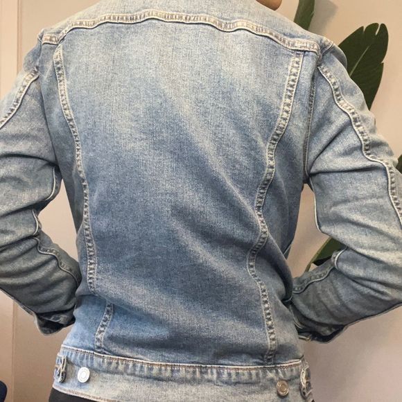 Lucky brand Trucker jacket size small - Picture 3 of 4